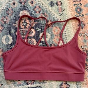 Vuori Mindset Bra Rosewood